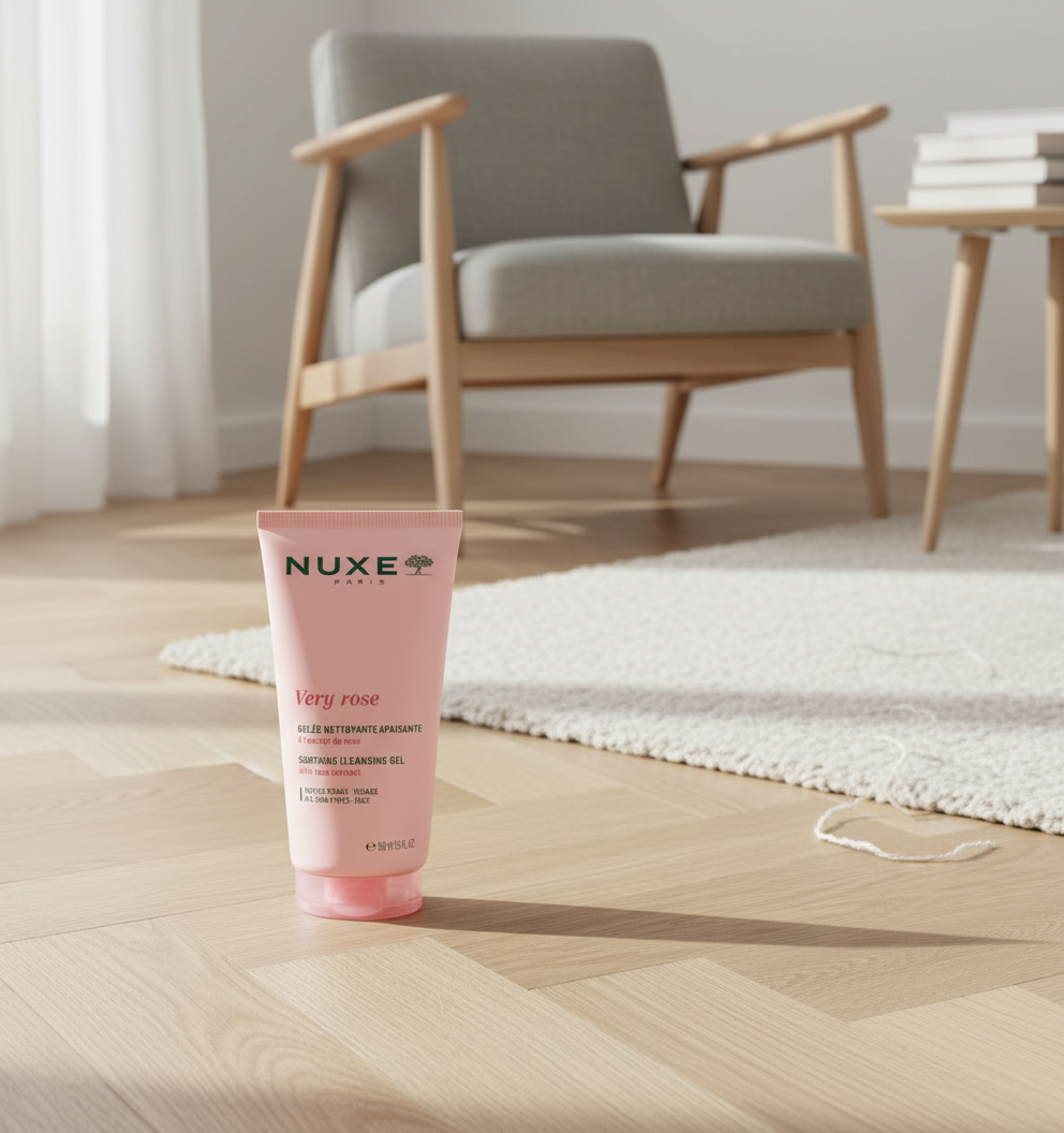 Nuxe Very Rose Soothing Cleansing Gel