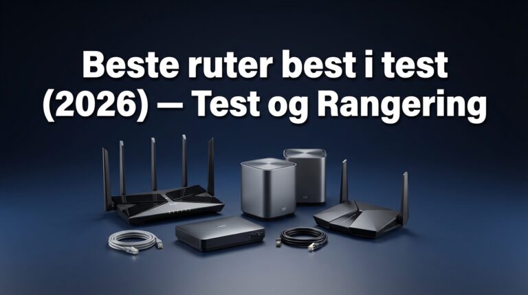 Beste ruter best i test (2026) — Test og Rangering