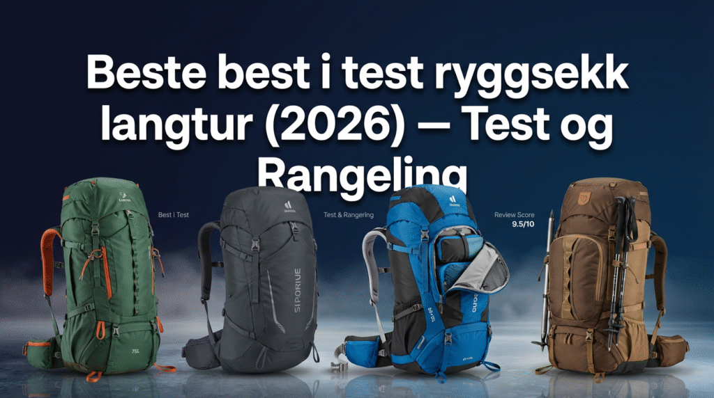 Beste best i test ryggsekk langtur (2026) — Test og Rangering