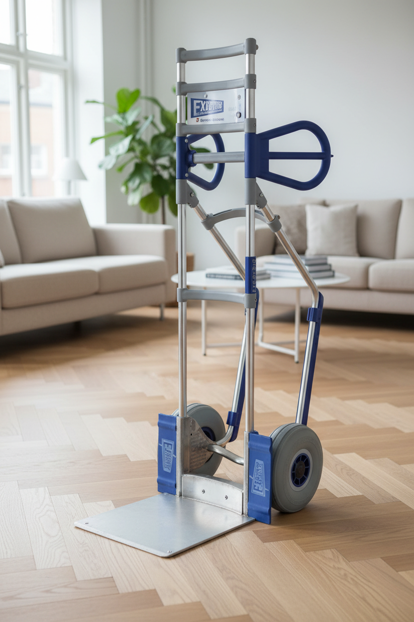 Expressotralle | Favoritten | Punkteringsfrie Airlex hjul & Stor fotplate