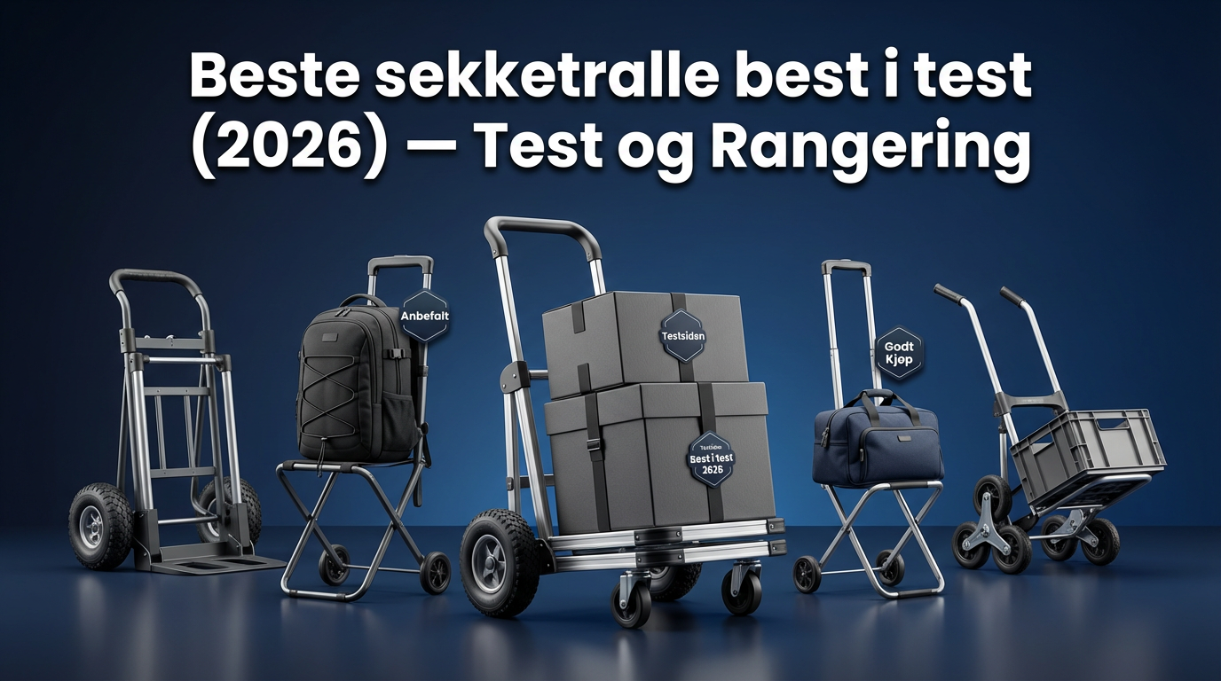 Beste sekketralle best i test (2026) — Test og Rangering