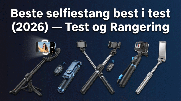 Beste selfiestang best i test (2026) — Test og Rangering