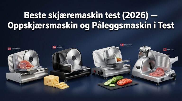 Beste skjæremaskin test (2026) — Oppskjærsmaskin og Påleggsmaskin i Test