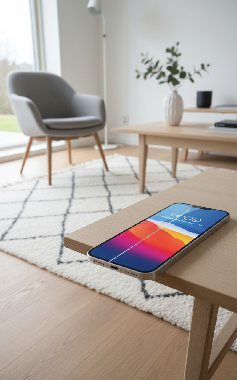 Sandstrøm Flat Glass skjermbeskytter til iPhone 13/13 Pro/14/16e