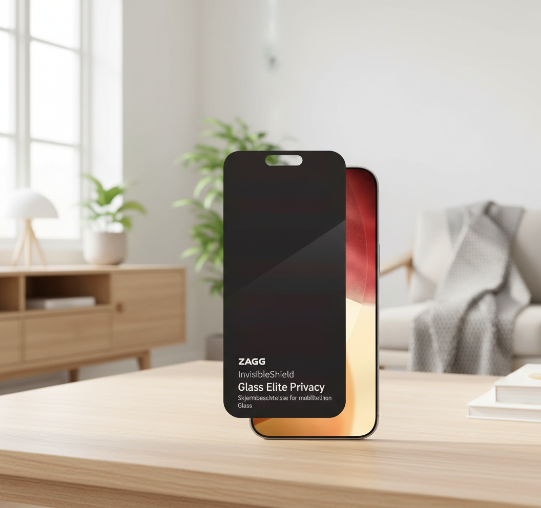 ZAGG InvisibleShield Glass Elite Privacy Skjermbeskyttelse for mobiltelefon Glass