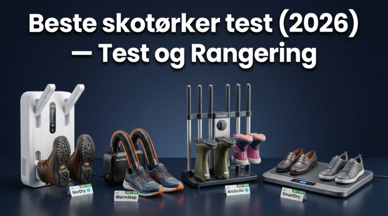 Beste skotørker test (2026) — Test og Rangering