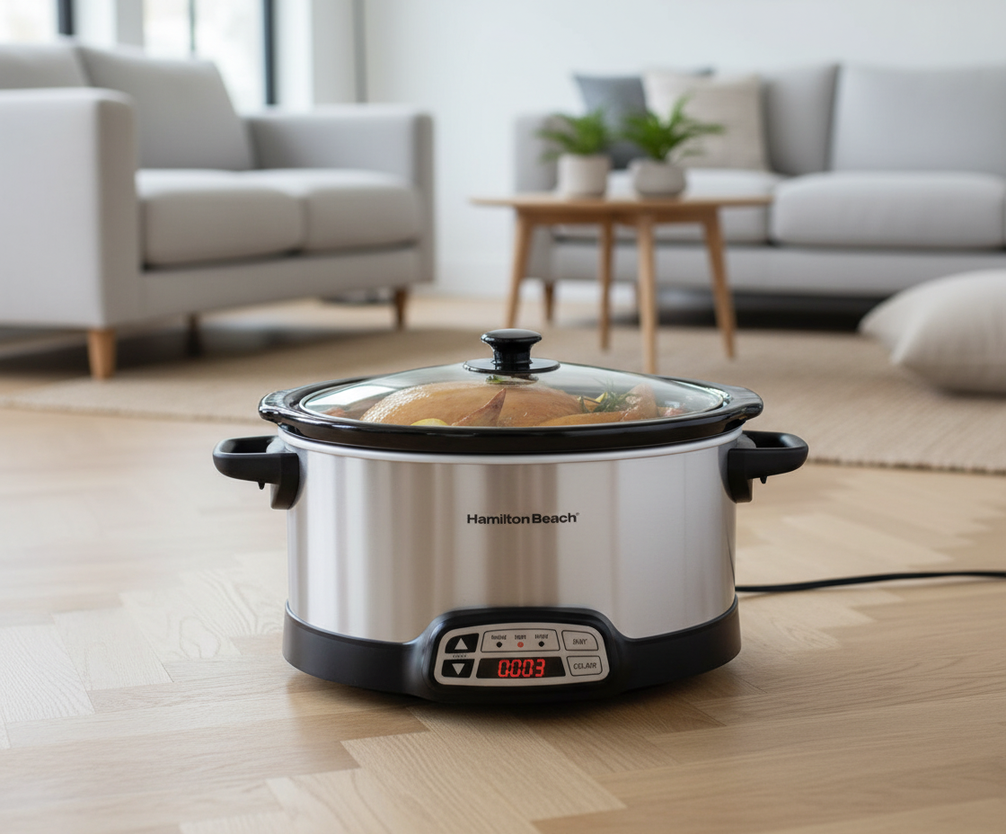 weston Programmable 6 QUART Slow Cooker 33660