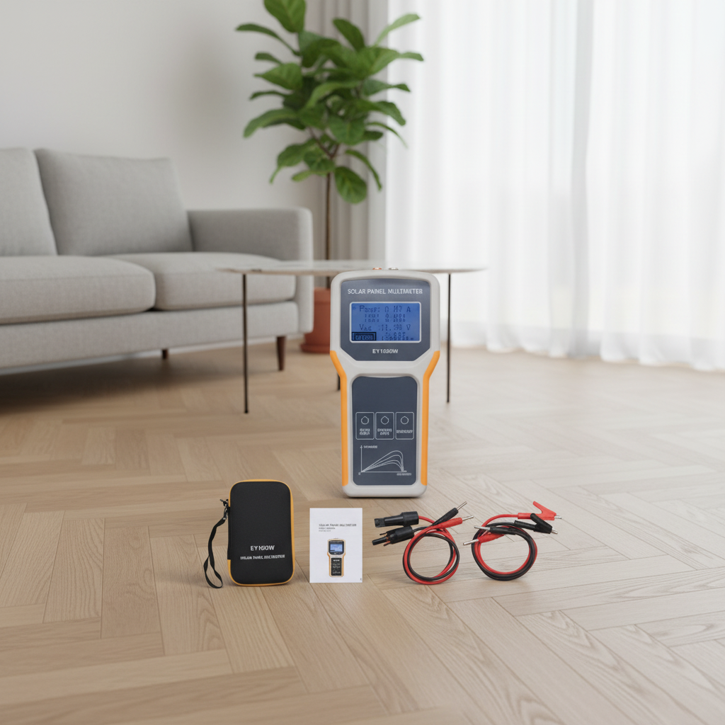 Solar Panel MPPT Tester Photovoltaic Multimeter EY1600W with Backlight