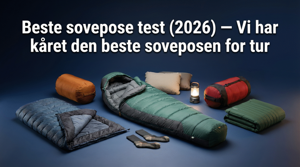 Beste sovepose test (2026) — Vi har kåret den beste soveposen for tur