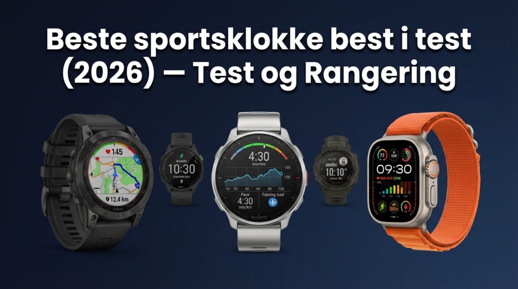 Beste sportsklokke best i test (2026) — Test og Rangering