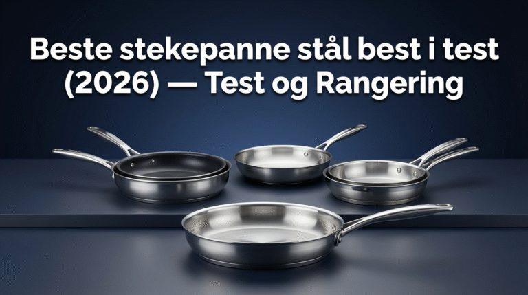Beste stekepanne stål best i test (2026) — Test og Rangering