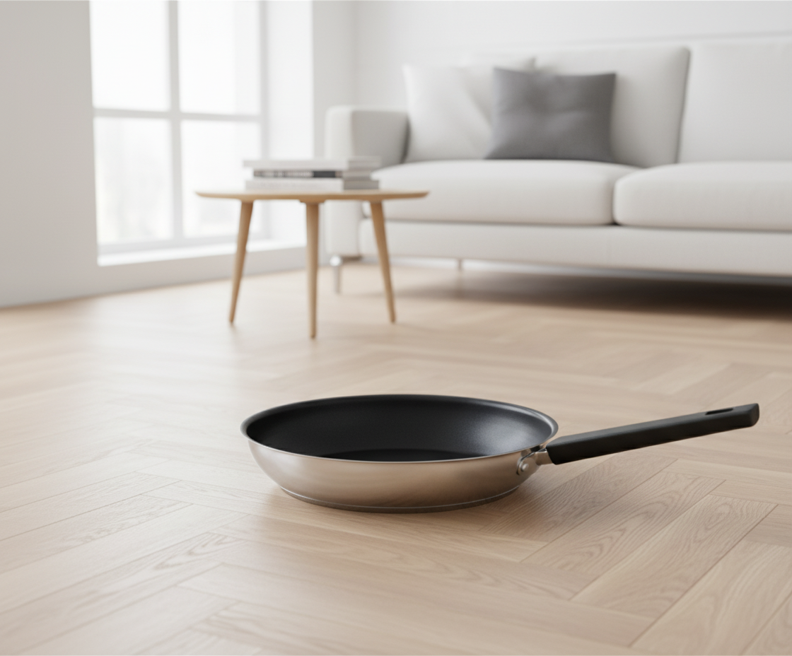 ON-Frying pan 28x5cm-28cm Non-stick stekepanne i rustfritt stål-Home & household accessories-Stekepanner og gryter