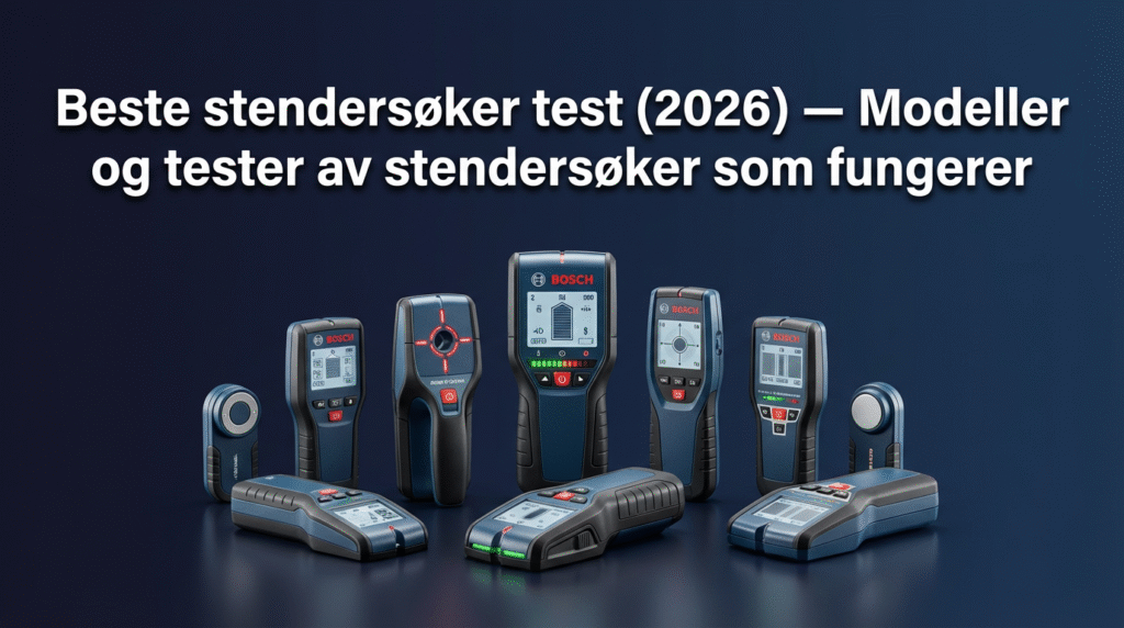 Beste stendersøker test (2026) — Modeller og tester av stendersøker som fungerer