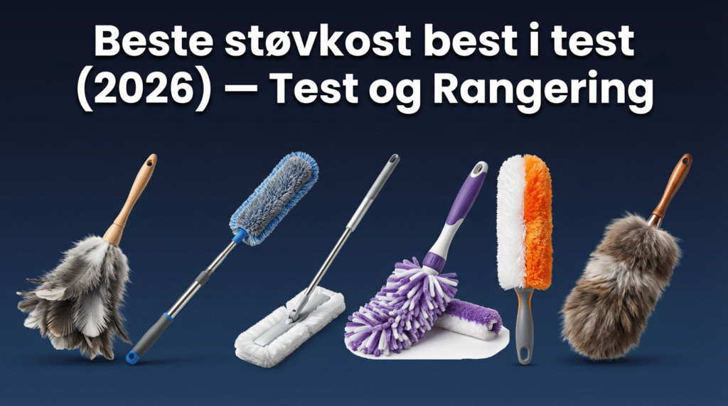 Beste støvkost best i test (2026) — Test og Rangering