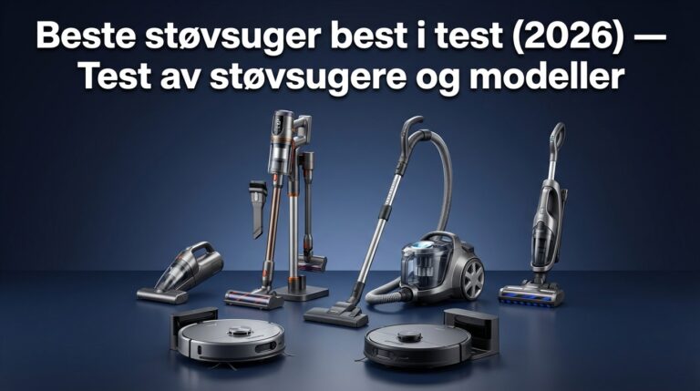 Beste støvsuger best i test (2026) — Test av støvsugere og modeller