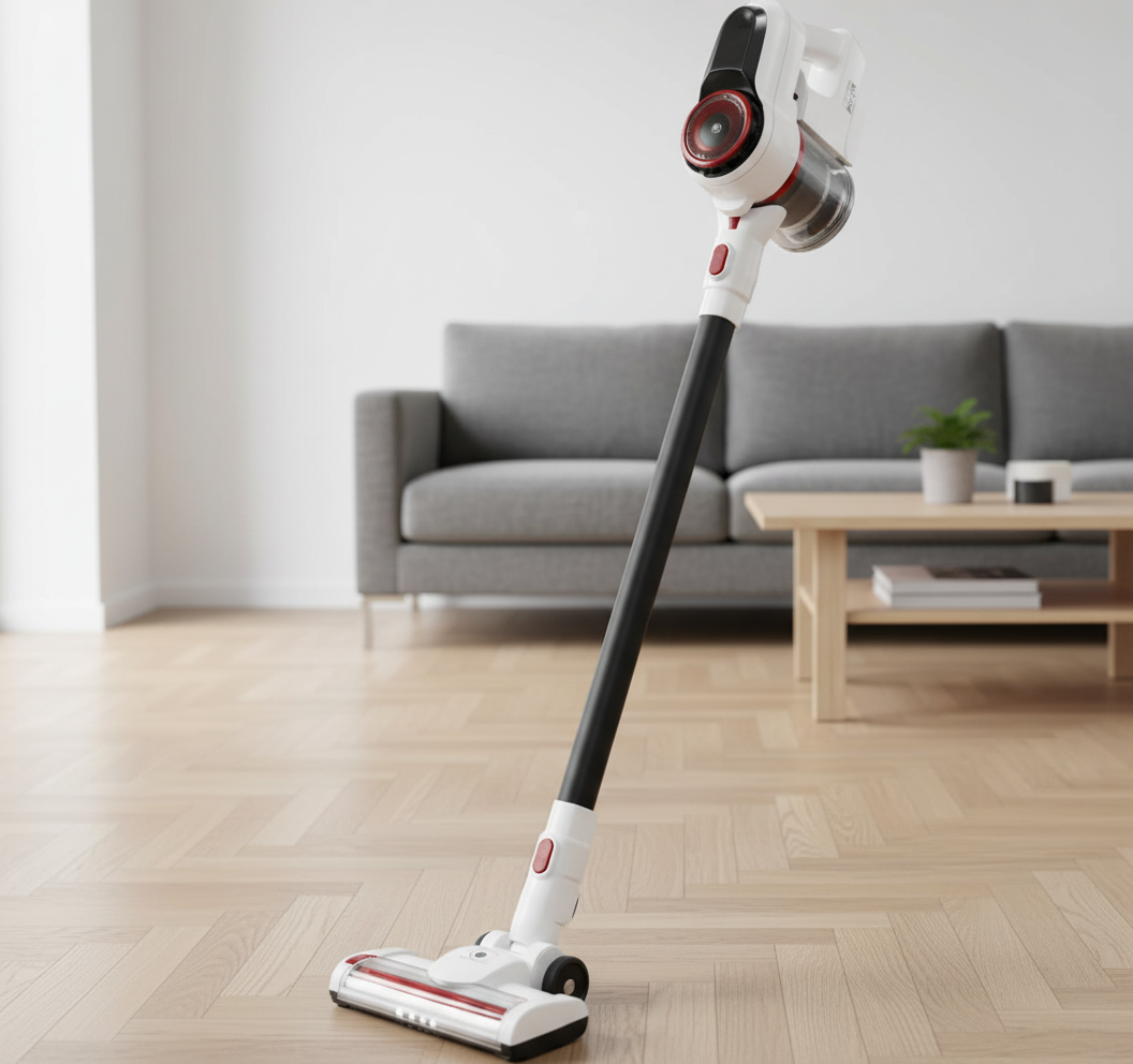 ON-Stick Vacuum 10-Trådløs støvsuger med LED-lys – anbefalt av Tek.no-Cleaning & Garment Care-Trådløs støvsuger