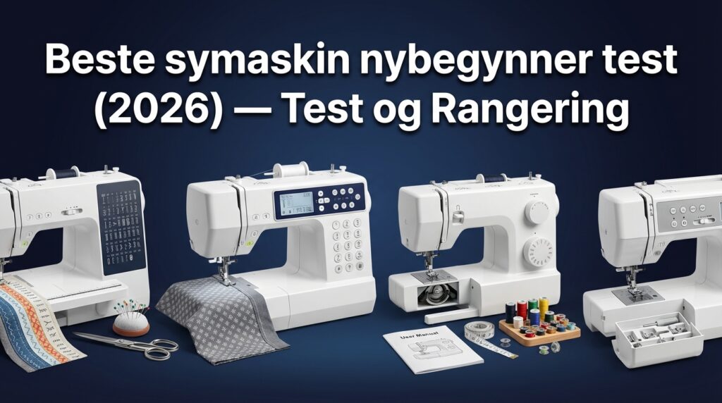 Beste symaskin nybegynner test (2026) — Test og Rangering