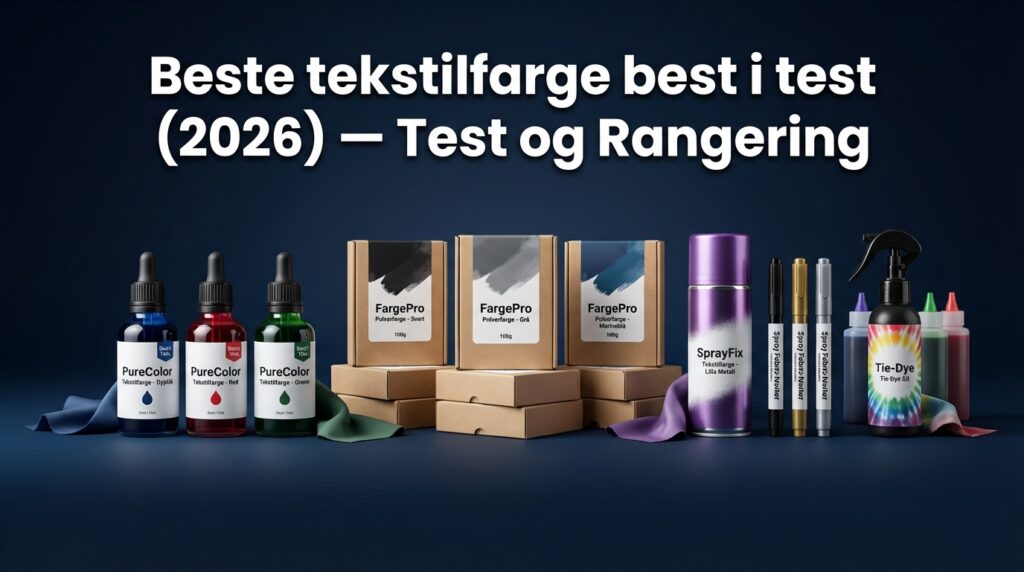 Beste tekstilfarge best i test (2026) — Test og Rangering