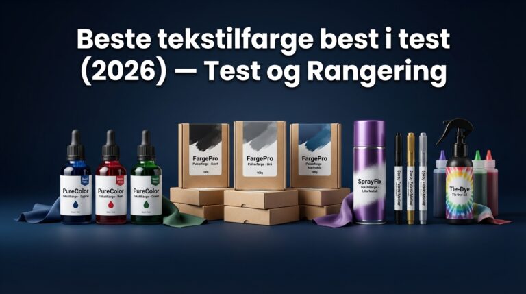 Beste tekstilfarge best i test (2026) — Test og Rangering