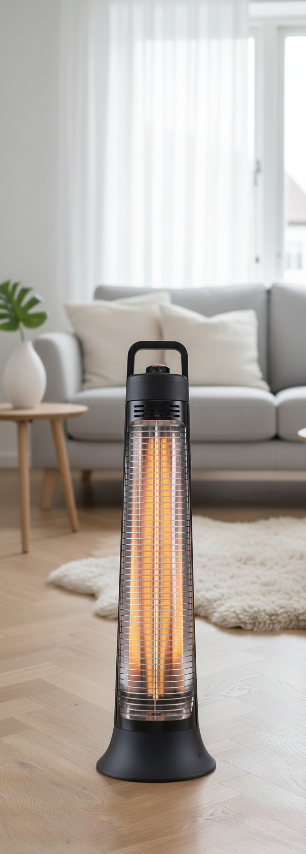 CO/TECH Frittstående terrassevarmer med tidsur