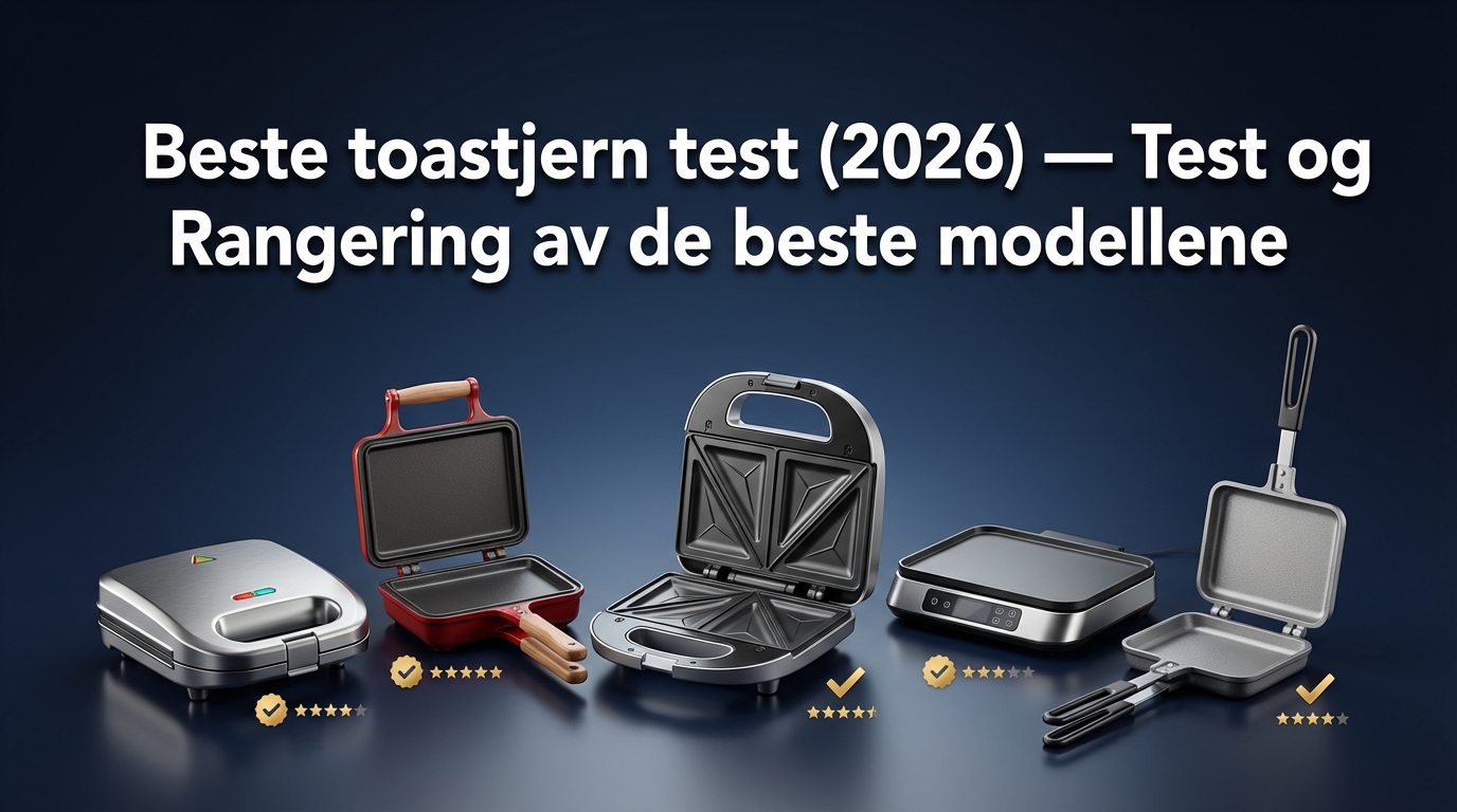 Beste toastjern test (2026) — Test og Rangering av de beste modellene