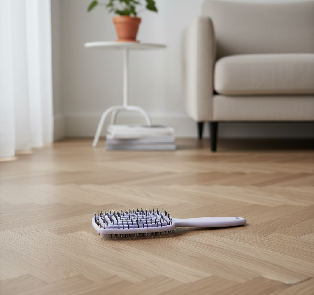 Kicks Beauty Air Hair Brush Lilac Spar 10% • Kjøp for 600