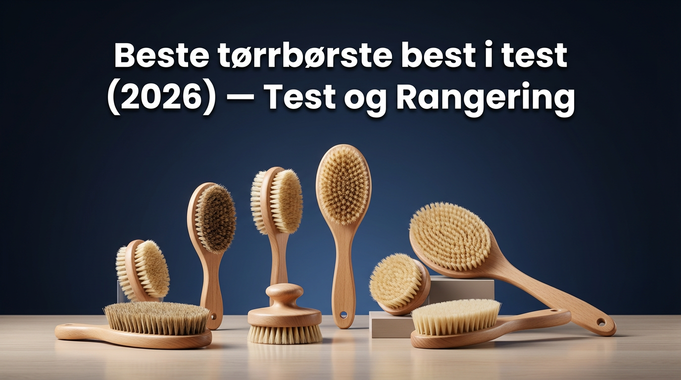 Beste tørrbørste best i test (2026) — Test og Rangering