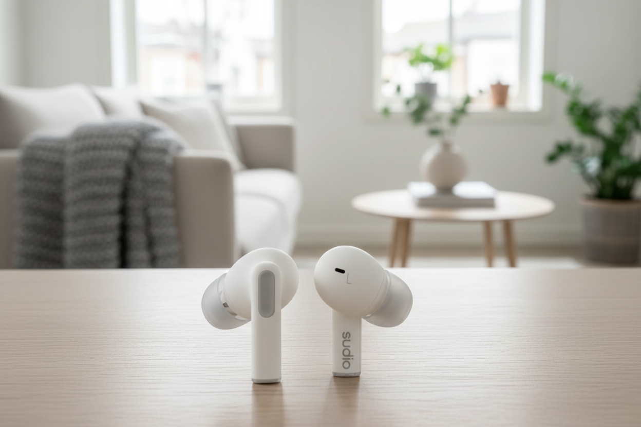 Sudio D1 Pro helt trådløse in-ear ørepropper