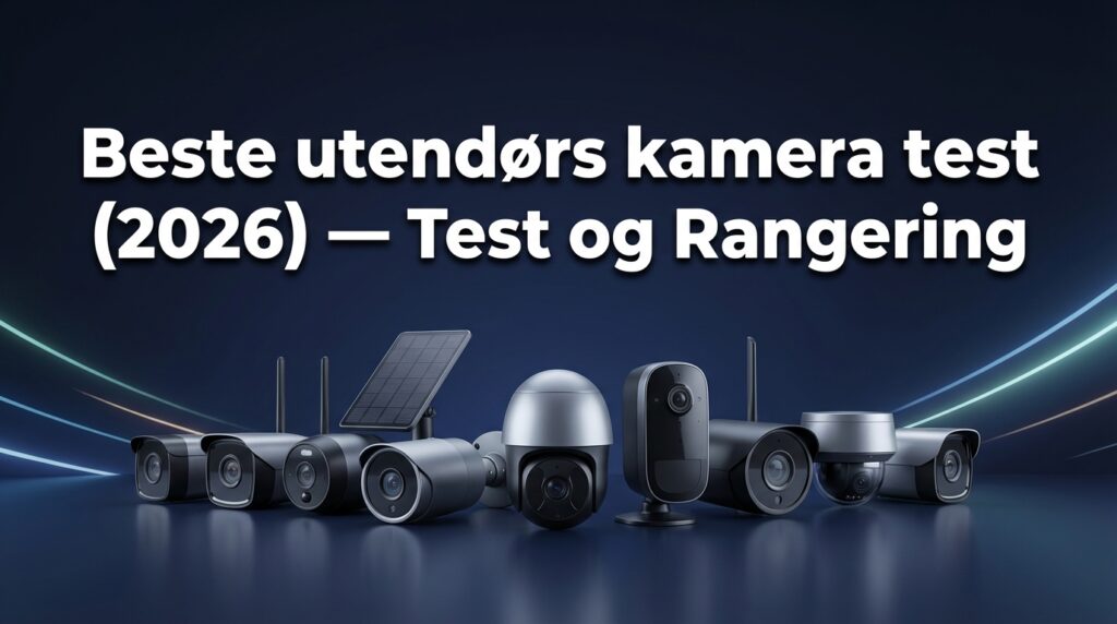 Beste utendørs kamera test (2026) — Test og Rangering