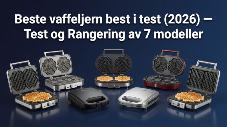 Beste vaffeljern best i test (2026) — Test og Rangering av 7 modeller