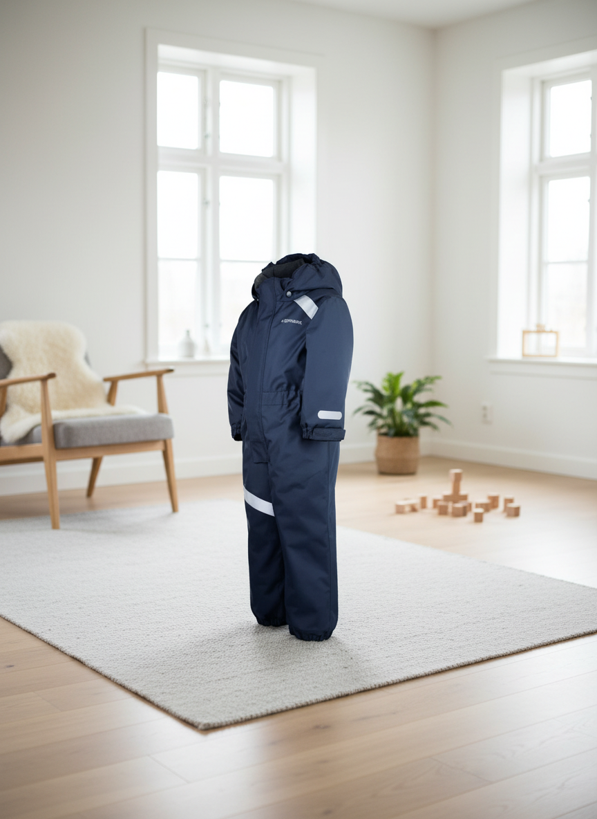 Sprudle resirkulert vinterdress barn 1-7