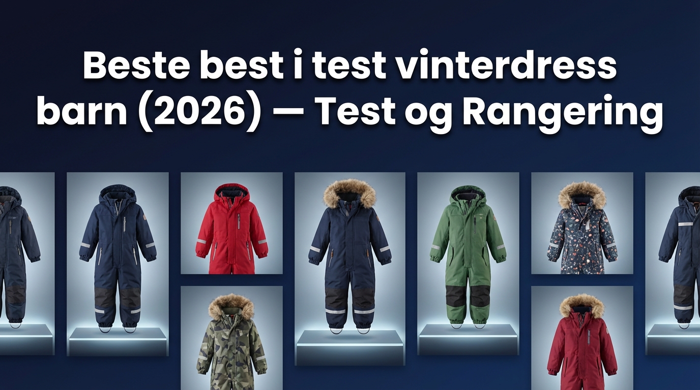 Beste best i test vinterdress barn (2026) — Test og Rangering