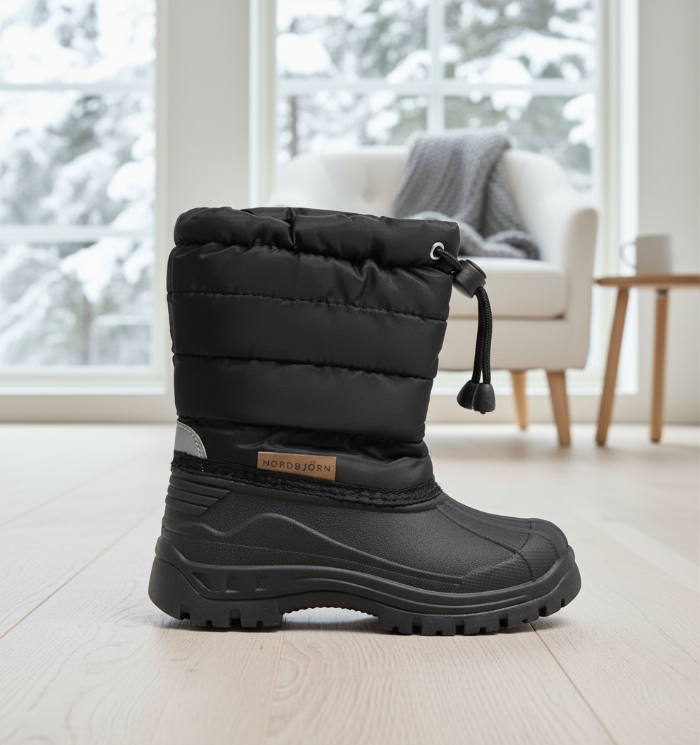 Nordbjørn Frosty Vintersko, Black, 29 - Vintersko & Vinterstøvler