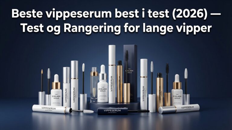 Beste vippeserum best i test (2026) — Test og Rangering for lange vipper