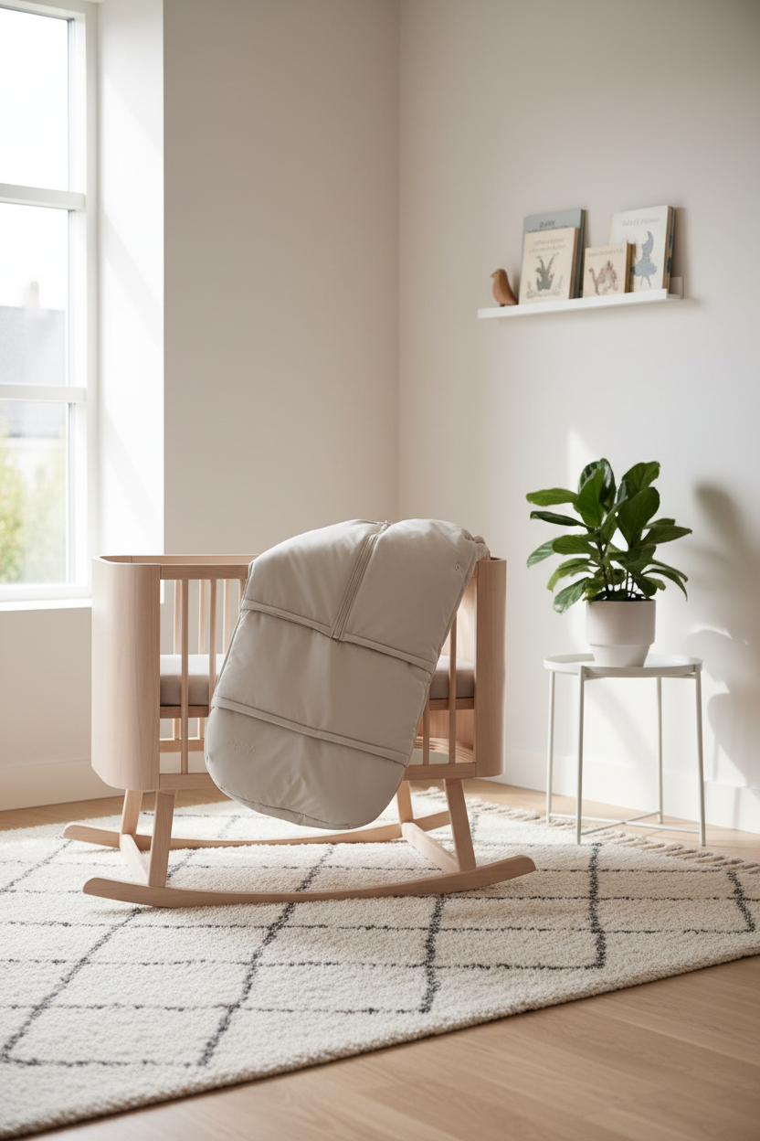 Beemoo Light Vognpose inkl. Forlengelsesdel, Beige Swallow - Sommervognposer - 100% Polyester