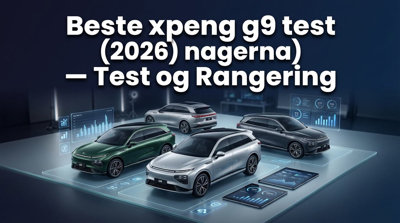 Beste xpeng g9 test (2026) — Test og Rangering