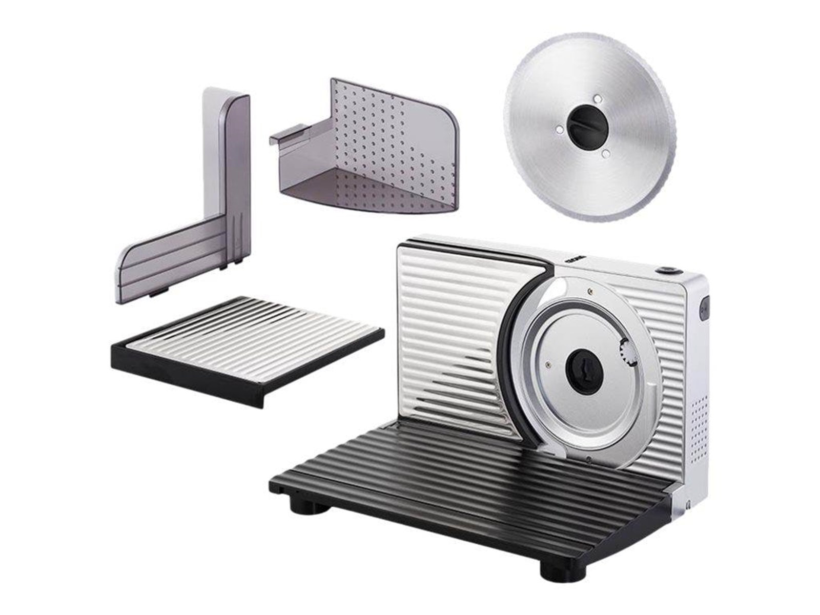 Unold Påleggsmaskin 78866 - slicer - silver/black - 100 W