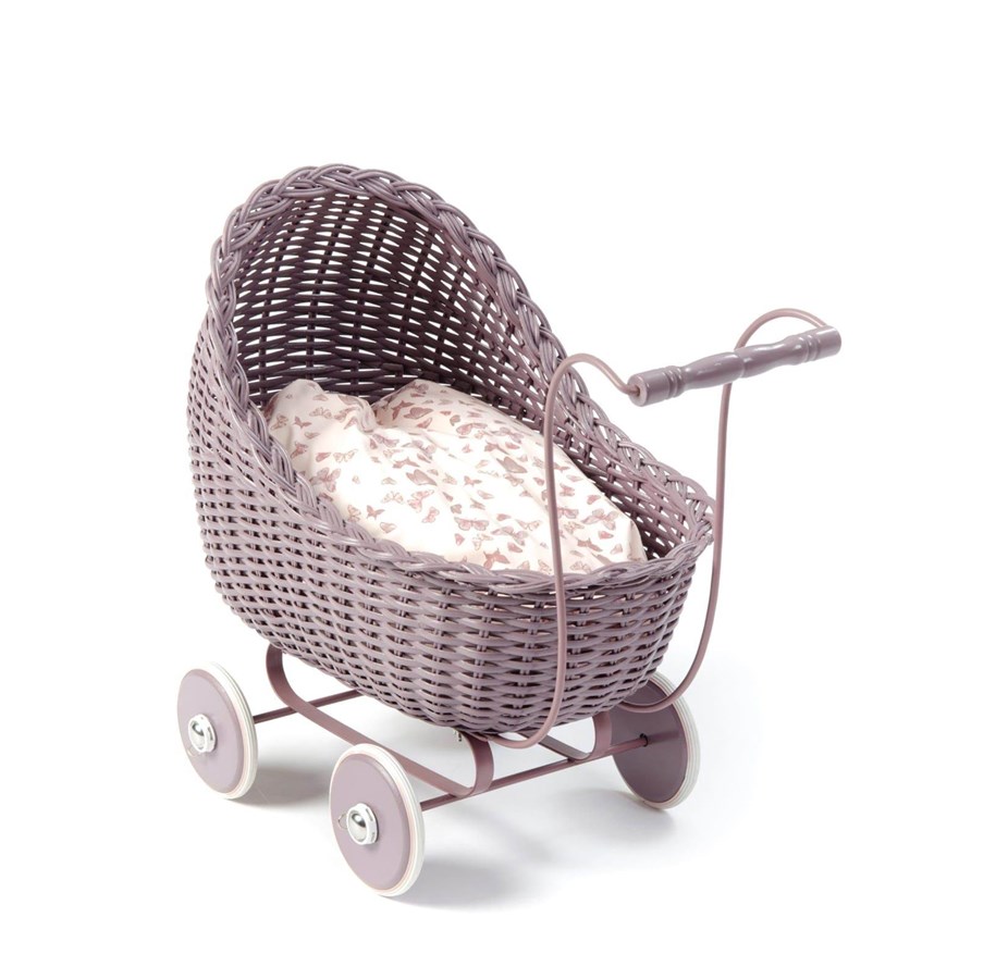 Smallstuff - Doll Stroller - Dark Rose