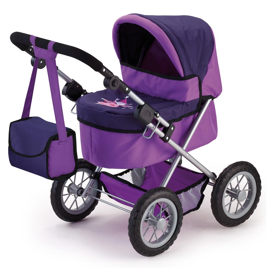 Bayer Design Doll's Pram Trendy - Purple