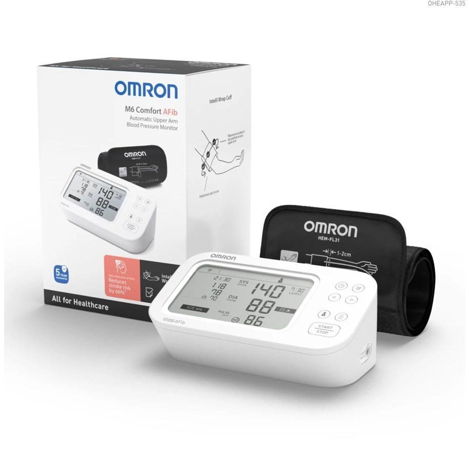 Omron M6 Comfort AFib blodtrykksmåler
