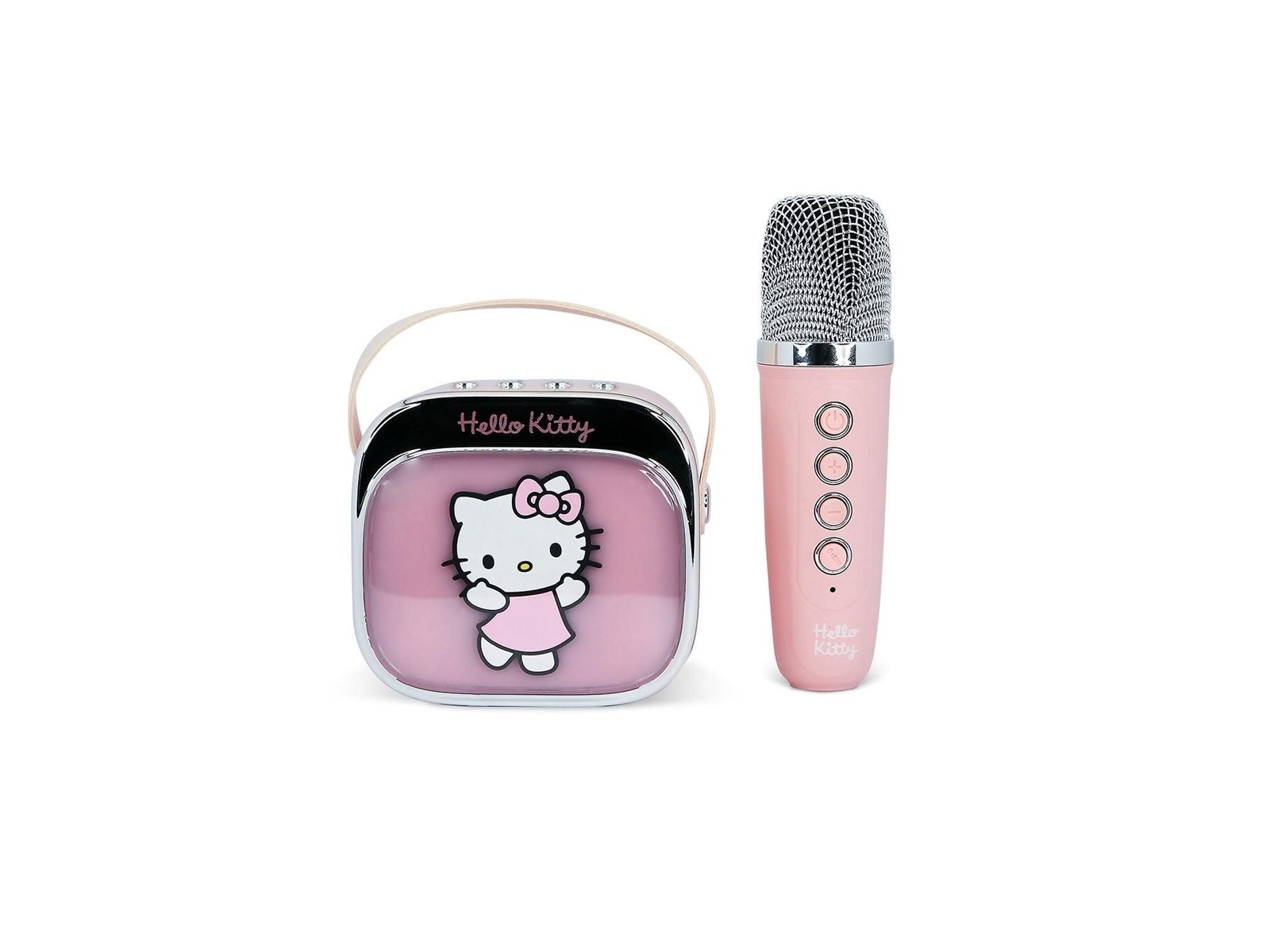 OTL Karaokehøyttaler med mikrofon Popsing LED - Hello Kitty tema