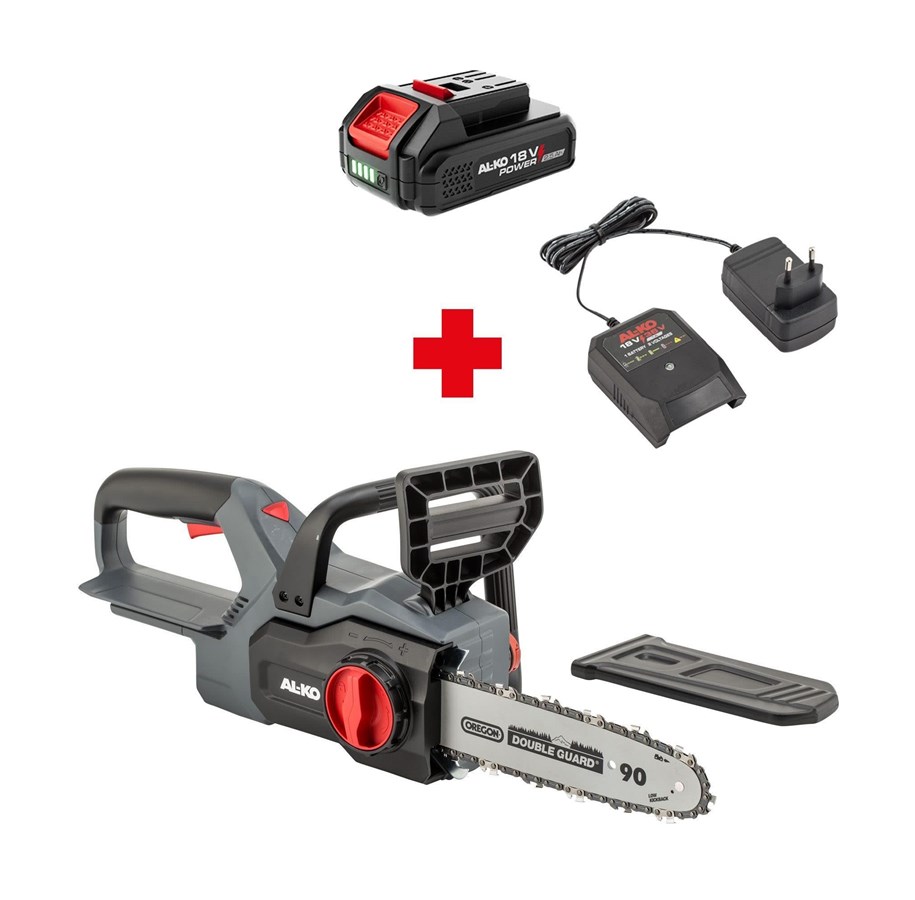 AL-KO CSD 1825 motorsag med batteri og lader